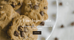 Desktop Screenshot of fineingredients.com